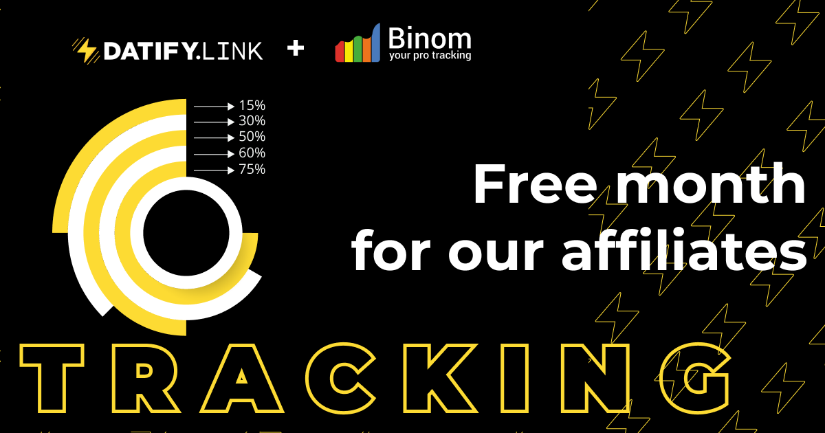 Binom offers free first month and -40% for the second ⚡️