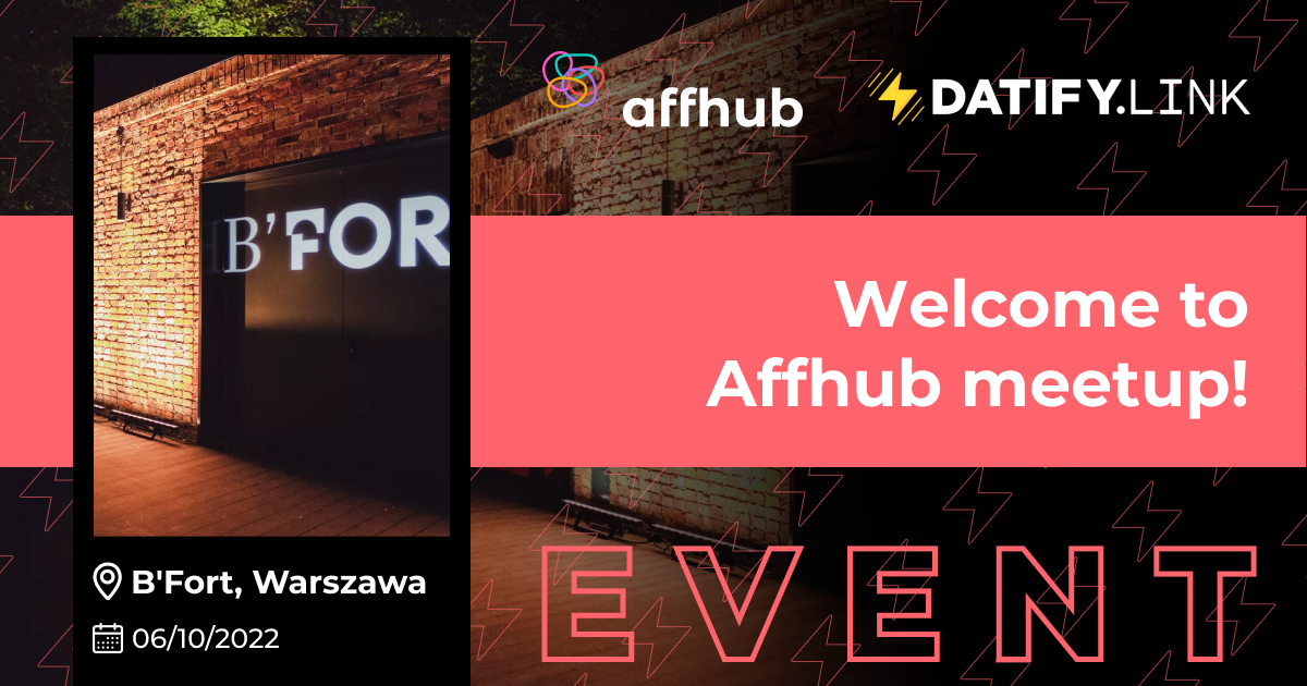 Добро пожаловать на Affhub Meetup Poland! ⚡️