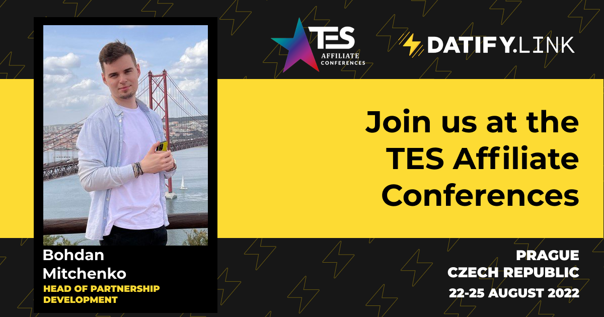 Присоединись к нам на TES Affiliate Conferences! ⚡️