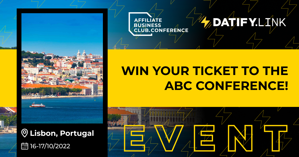Выиграй свой билет на ABC Conference в Лиссабоне! ⚡️