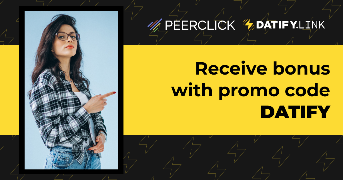 Get 1 month for free + free cloaking on Peerclick ⚡️